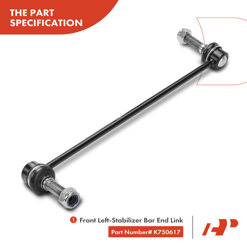 2x Front Left & Right Stabilizer Sway Bar End Link for Ford Explorer 2011-2019