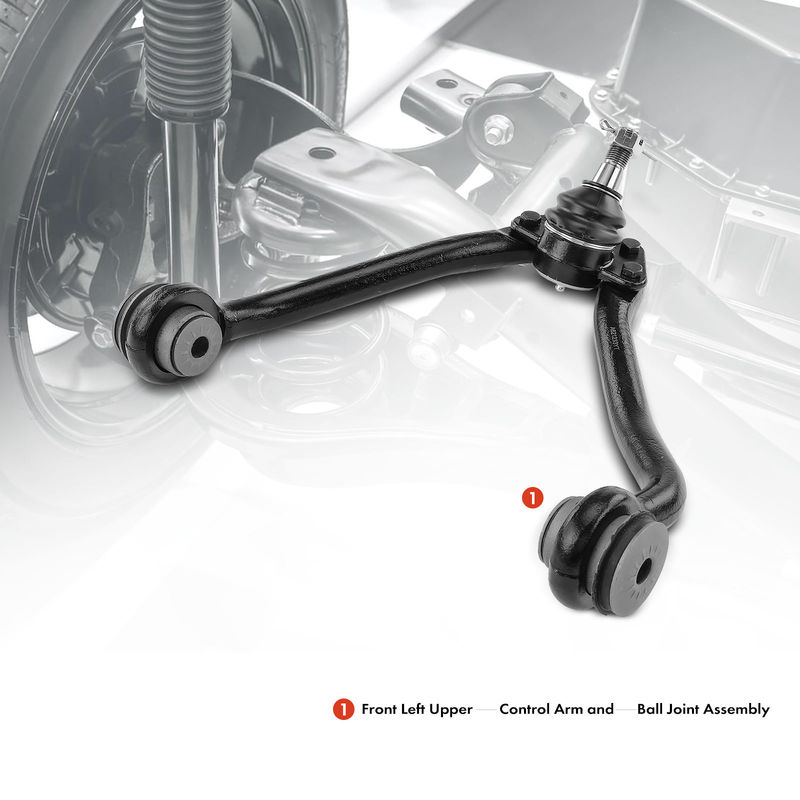Front Left Upper Control Arm with Ball Joint for Chevy C1500 Suburban GMC C3500