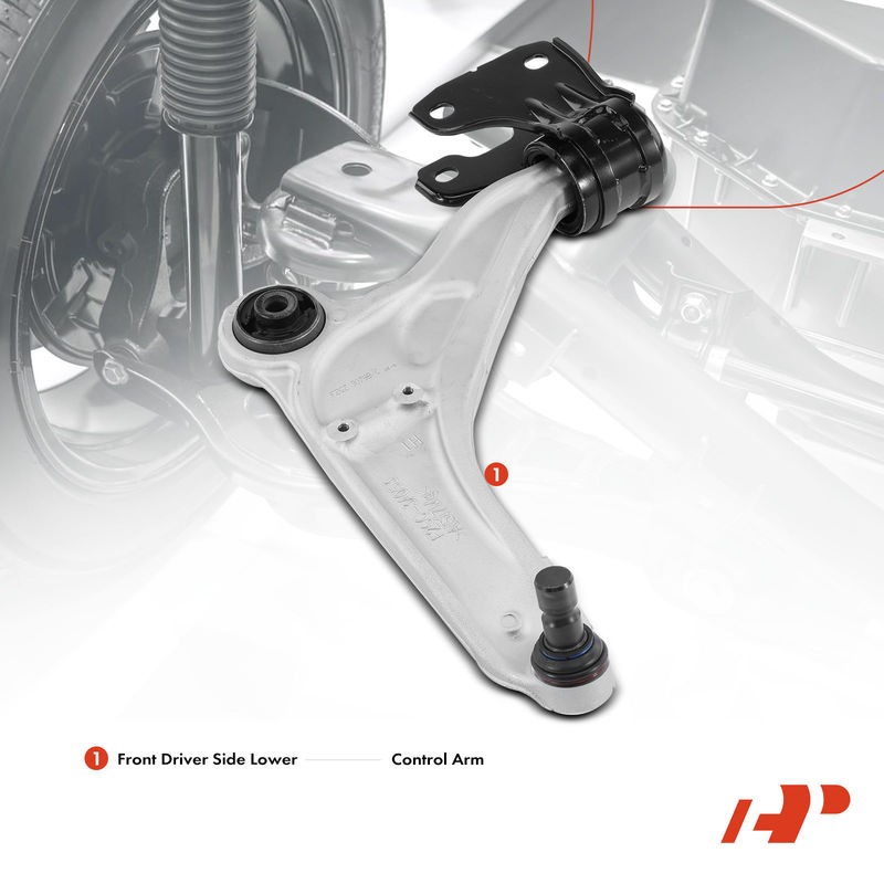 Front Left Lower Control Arm with Ball Joint & Bushing for Ford Edge Lincoln MKX