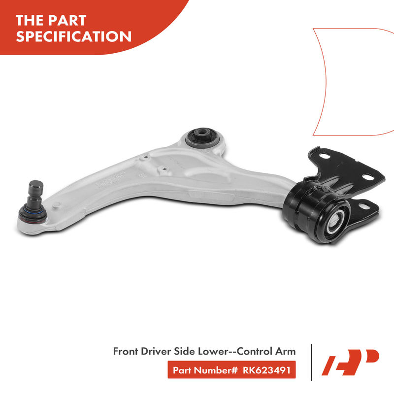 Front Left Lower Control Arm with Ball Joint & Bushing for Ford Edge Lincoln MKX