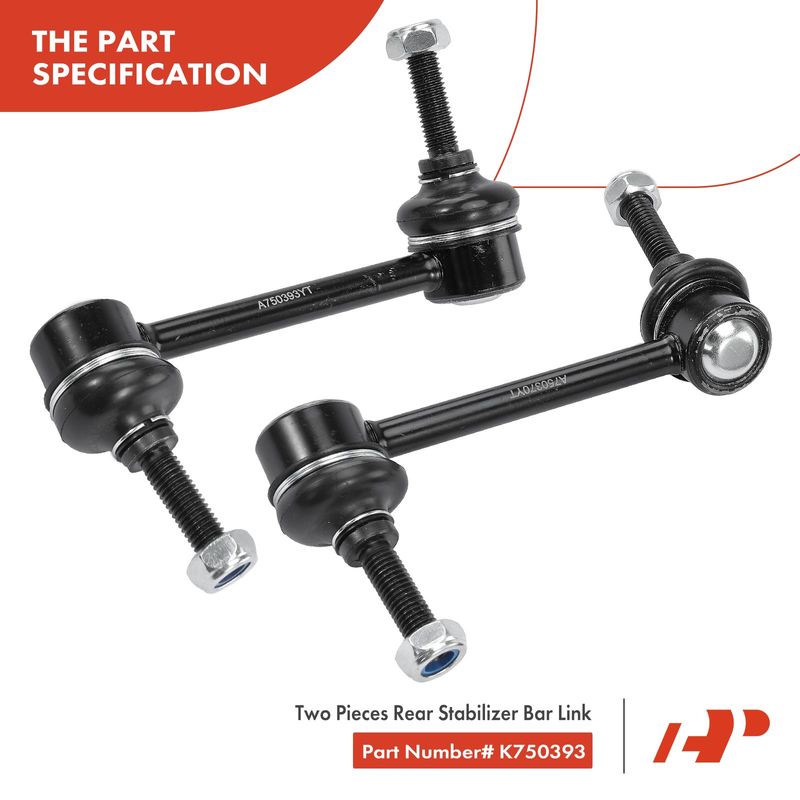 2x Rear Left Side Stabilizer Sway Bar End Link for Ford Explorer Lincoln MKS
