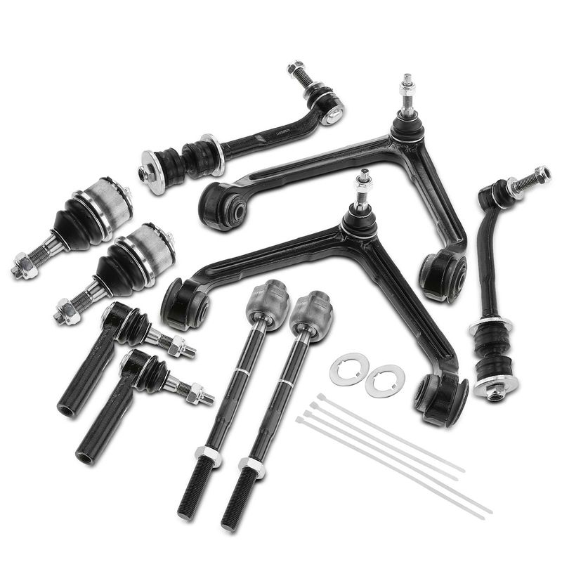 10x Front Control Arm Stabilizer Bar Link Tie Rod Ball Joint for Chrysler Dodge