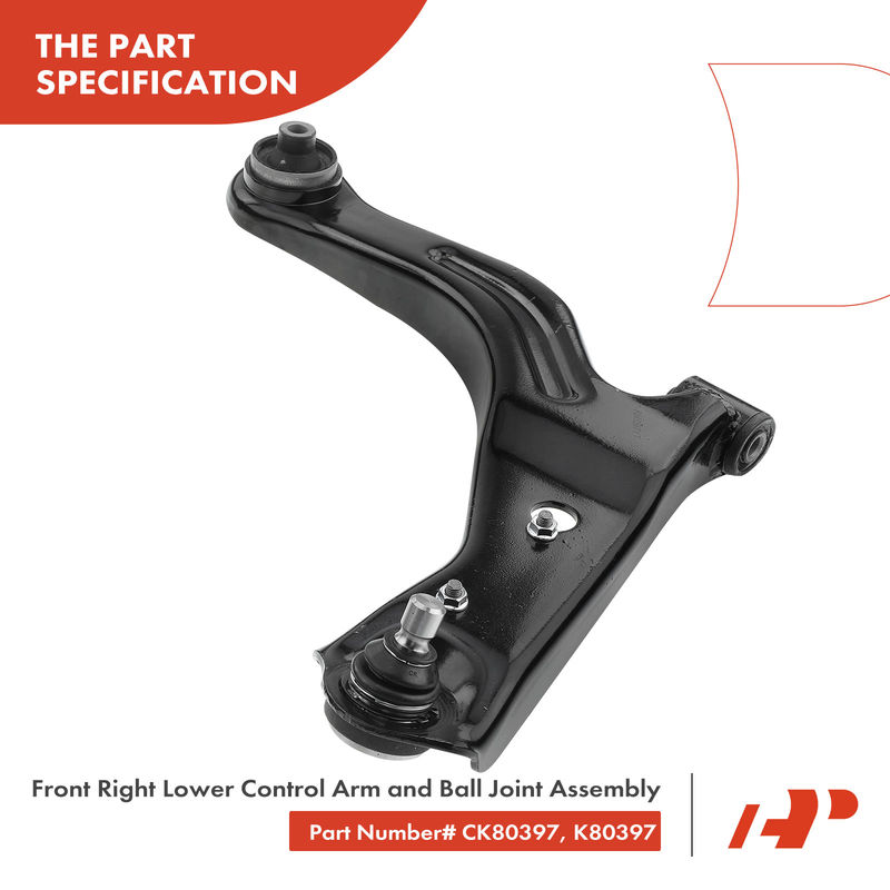 6x Front Control Arm with Ball Joint Stabilizer Bar Link Tie Rod for Ford Mazda