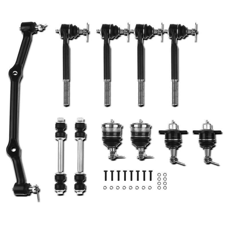 11x Front Stabilizer Bar Link Tie Rod End Ball Joint Center Link for Chevy GMC