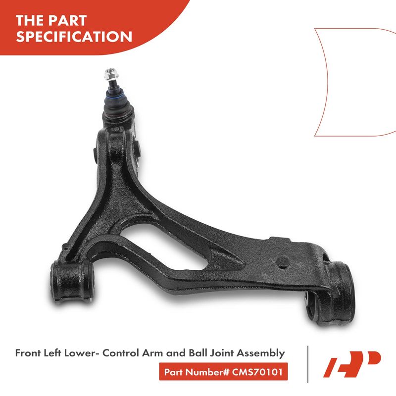 Front Left Lower Control Arm with Ball Joint for Audi Q7 Porsche Cayenne Touareg