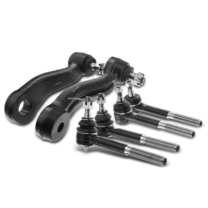 6x Inner & Outer Tie Rod End Pitman & Idler Arm for Cadillac Escalade Chevy