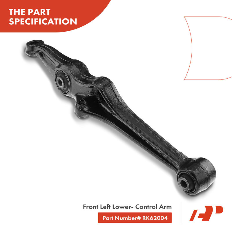Front Left Lower Control Arm with Bushing for Acura CL 01-03 Honda Accord 98-02