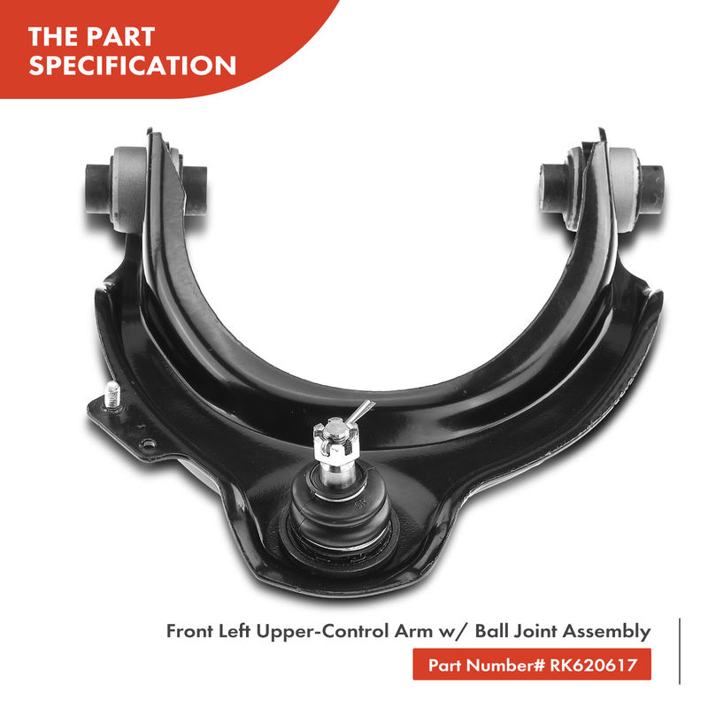 Front Left Upper Control Arms & Ball Joints Assembly for Honda Accord Acura TSX