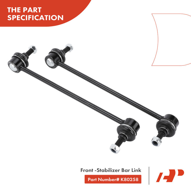 4x Front Stabilizer Bar Link & Tie Rod End for Mazda MPV Protege Protege5