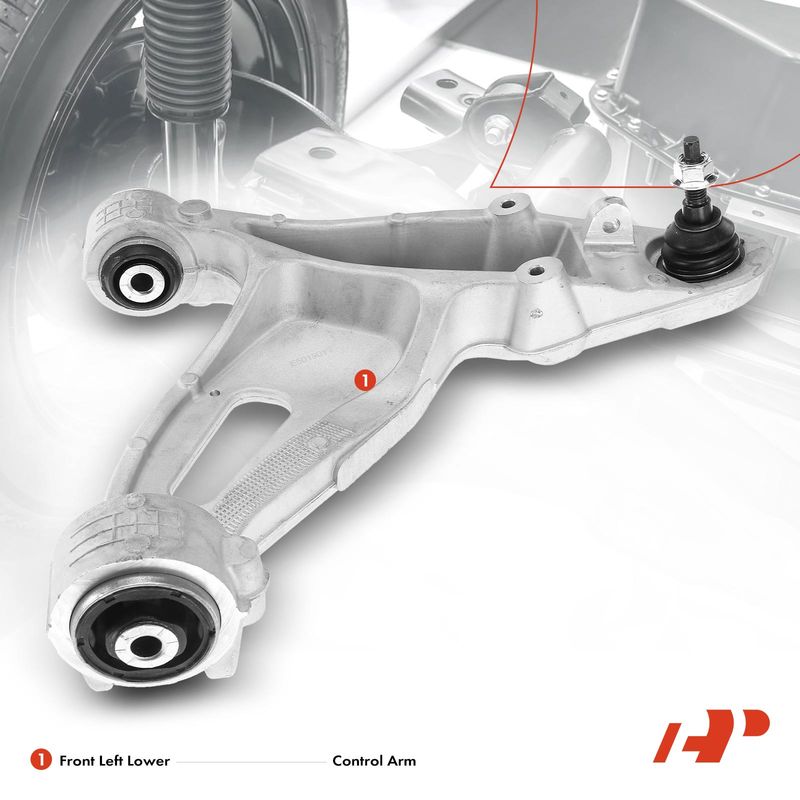 Front Left Lower Suspension Control Arm with Ball Joint for Cadillac CTS 03-07