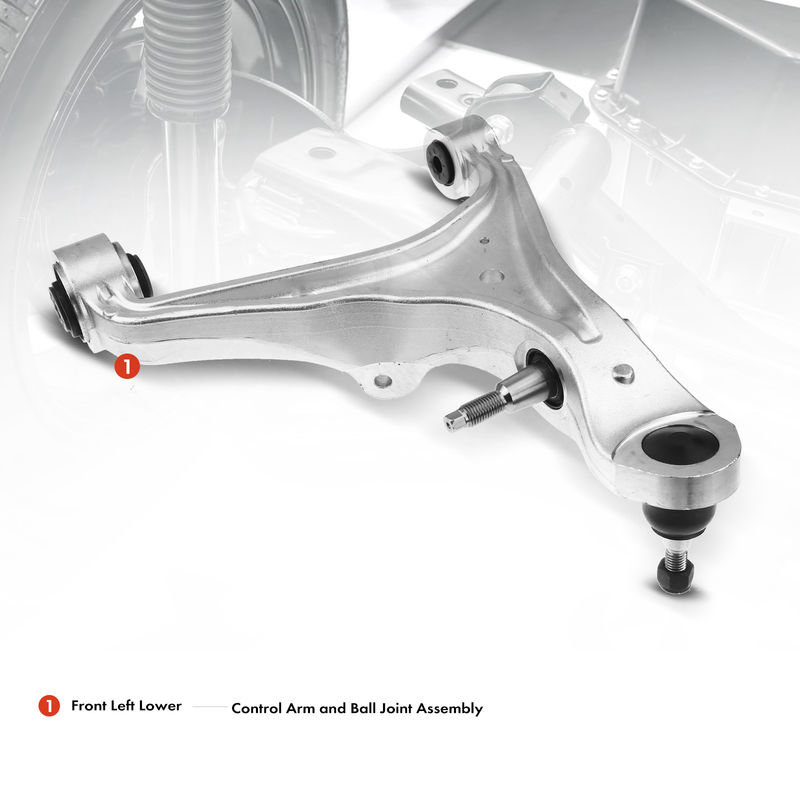 Front Left Lower Control Arm & Ball Joint Assembly for Cadillac CTS SRX STS