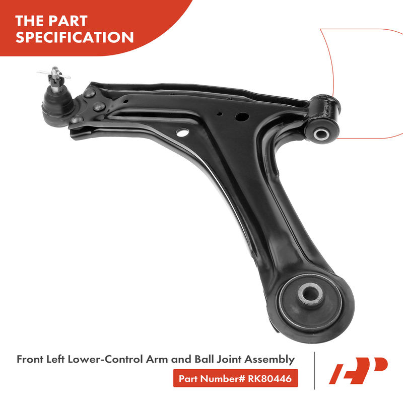 2x Front Lower Control Arms with Ball Joints for Chevy Classic Oldsmobile Cutlass