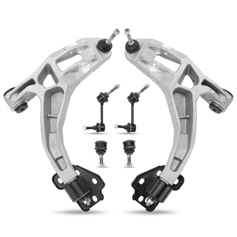 6x Front Lower Control Arm & Ball Joints Sway Bar End for Ford Crown Victoria