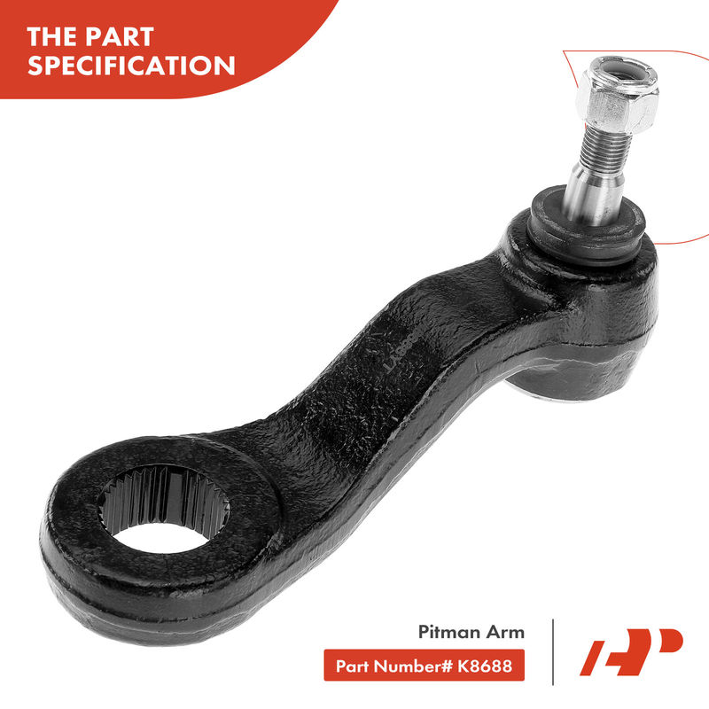 6x Inner & Outer Tie Rod End Pitman & Idler Arm for Ford Crown Victoria Lincoln