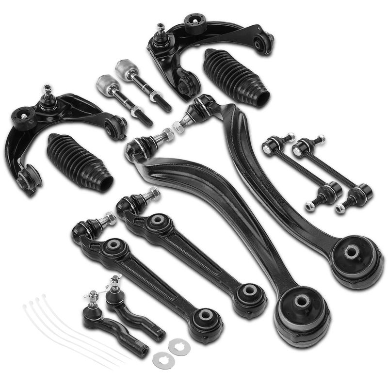 14x Front Control Arm Sway Bar Tie Rod for Ford Fusion Lincoln MKZ Mercury Milan