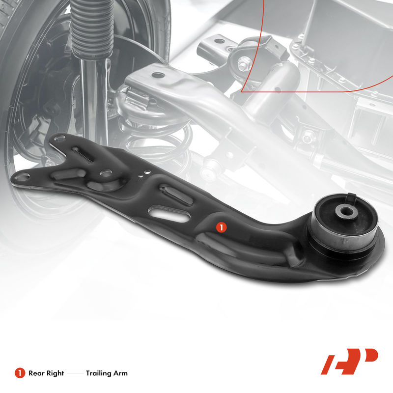 Rear Passenger Trailing Arm for Chevrolet Malibu 2004-2012 Saturn Aura 2007-2009
