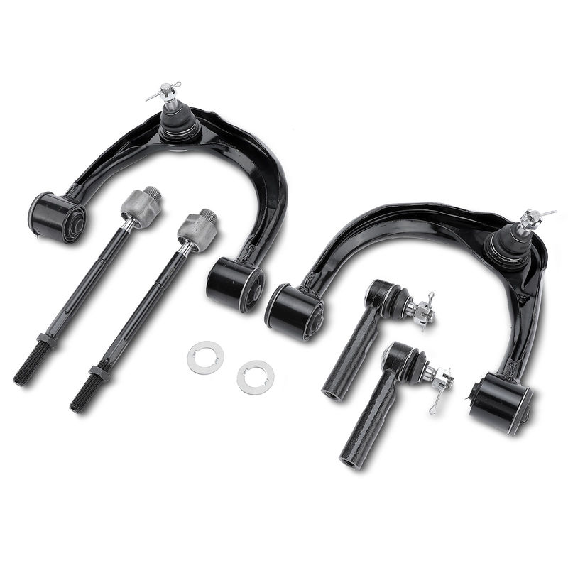 6x Front Upper Control Arm with Ball Joint Tie Rod for Toyota 4Runner 03-09