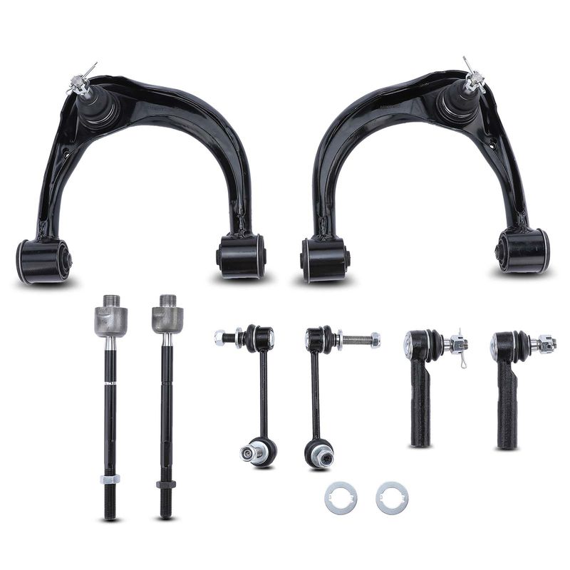 8x Front Upper Control Arm with Ball Joint Stabilizer Bar Link for Lexus GX470