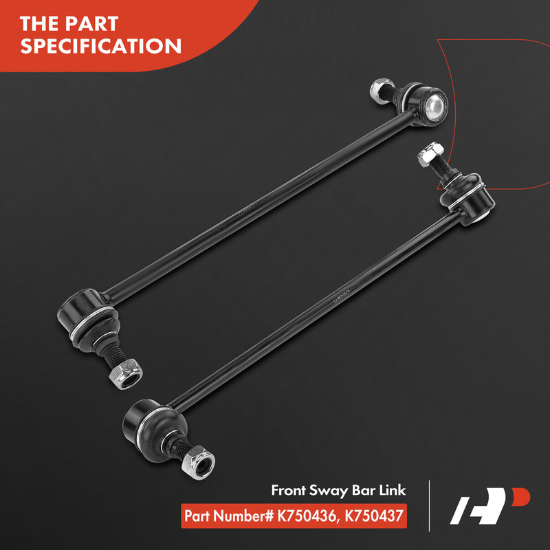 2x Front Stabilizer Bar Link for Hyundai Sonata 2011-2014 L4 2.0L 2.4L