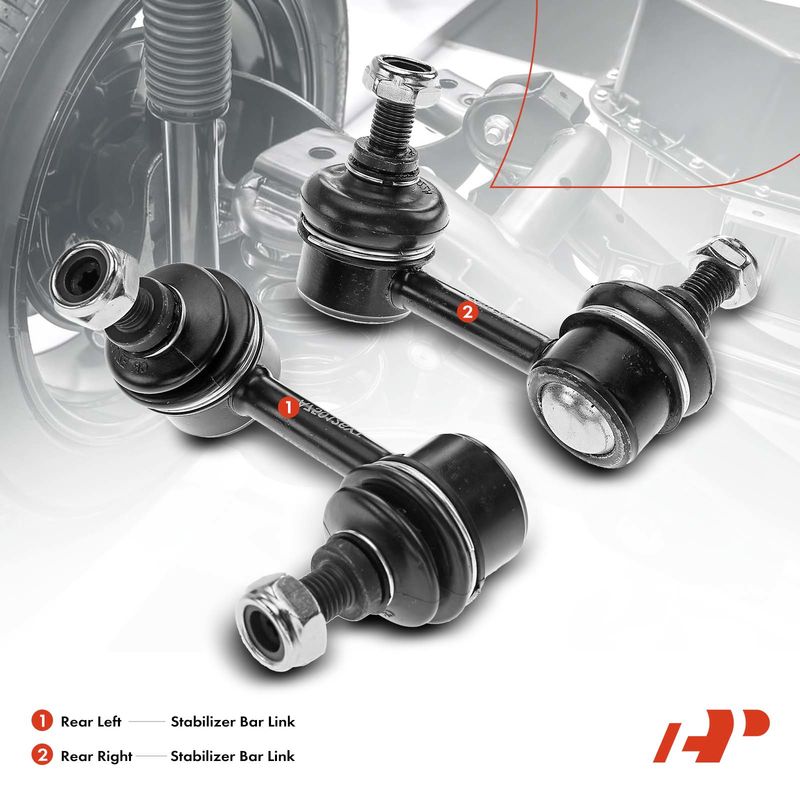 2x Rear Stabilizer Bar Link for Acura CSX 2006-2011 Honda Civic 2006-2015