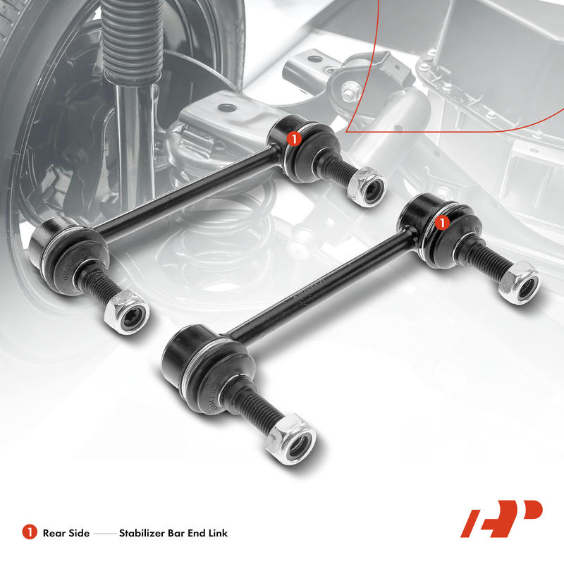 2x Rear Stabilizer Bar End Link for Nissan NV1500 NV2500 2012-2019 4.0L 5.6L