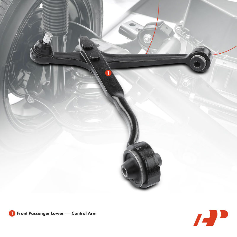 Front Right Lower Control Arm with Ball Joint for Ford Windstar 1999-2003