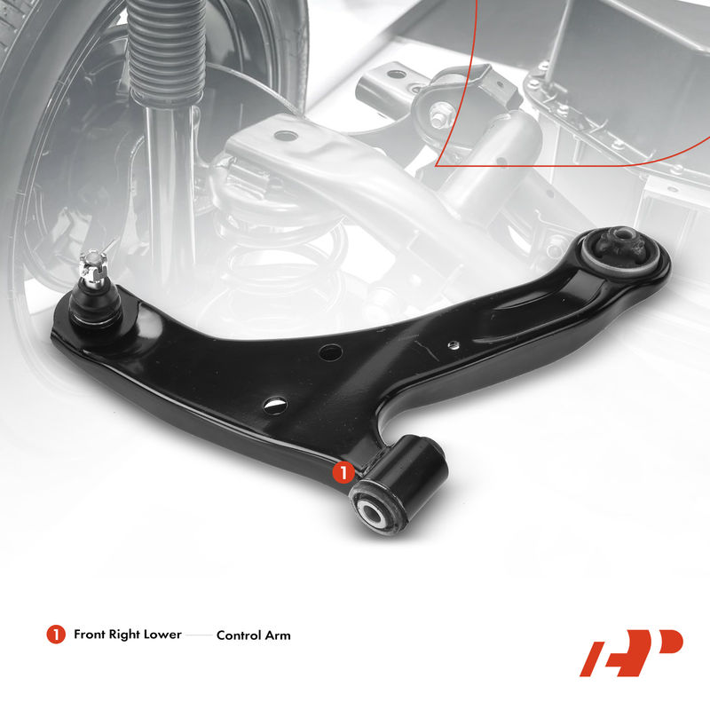 Front Right Lower Control Arm with Ball Joint for Suzuki Grand Vitara 2006-2013