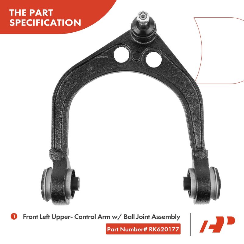 Front Left Upper Control Arm with Ball Joint for Chrysler 300 Dodge Challenger
