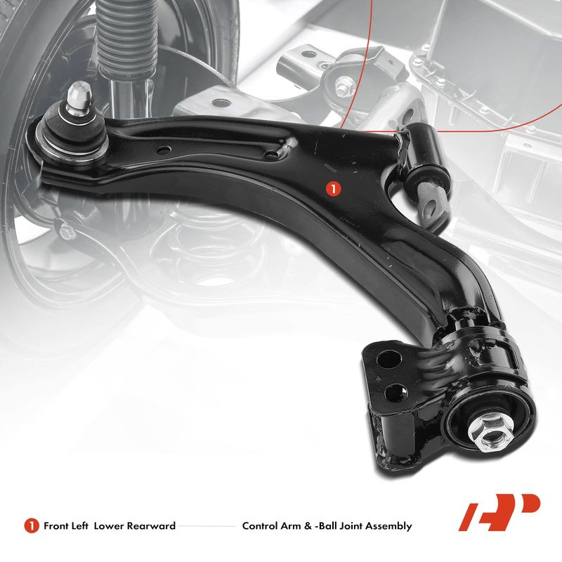 Front Left Lower Control Arm & Ball Joint Assembly for Chevrolet Spark 2013-2016