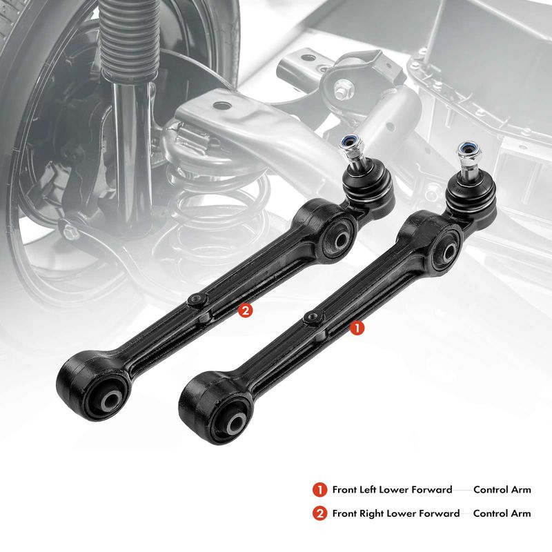 2x Front Lower Forward Control Arm with Ball Joint & Bushing for Chrysler Sebring