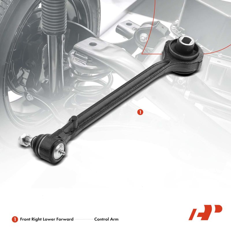 Front Right Lower Forward Control Arm & Ball Joint for Chrysler 300 Dodge Charger