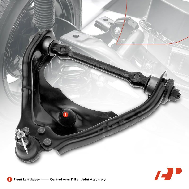 Front Left Upper Control Arm & Ball Joint Assembly for Dodge Dakota Durango RWD
