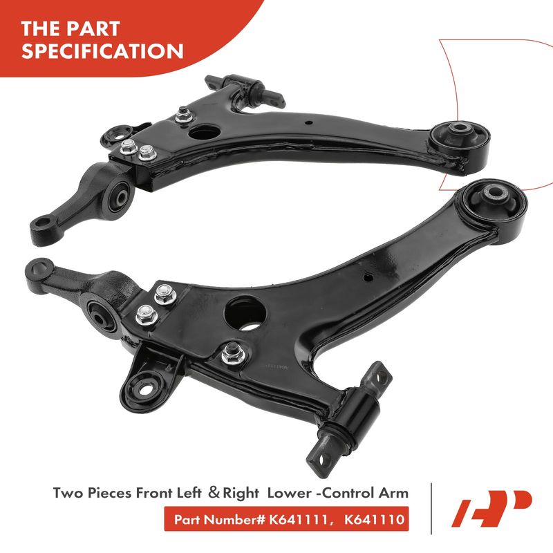 12x Front Control Arm & Tie Rod End & Ball Joint for Hyundai Sonata XG350 XG300