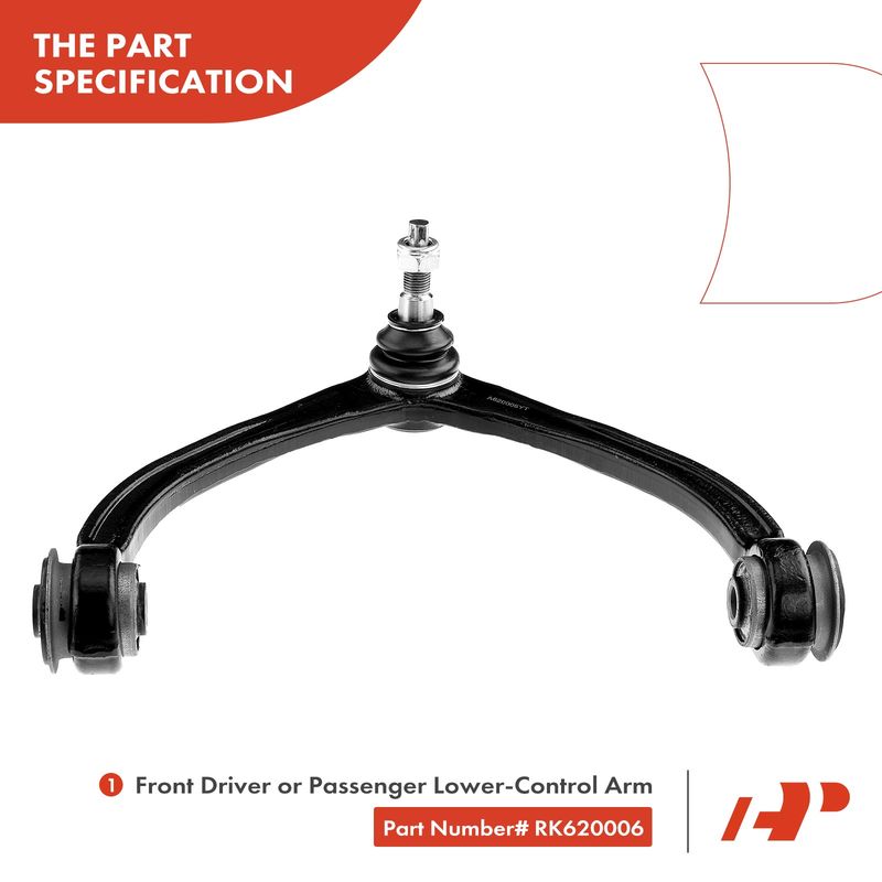 Front Driver or Passenger Upper Control Arm with Ball Joint for Dodge Dakota