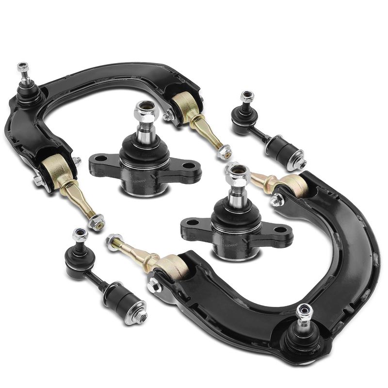 6x Front Control Arm & Stabilizer Bar Link for Hyundai Sonata 99-05 Kia Optima