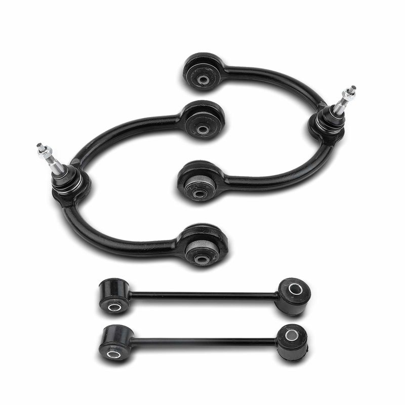 4x Front Upper Control Arms & Sway Bar for Jeep Grand Cherokee 05-10 Commander