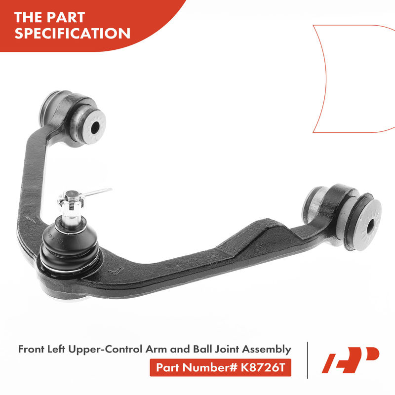 2x Front Left Upper & Lower Control Arm with Ball Joint for Ford F-150 Lincoln