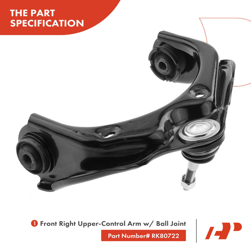 Front Right Upper Control Arm & Ball Joint Assembly for Ford Explorer 2006-2010