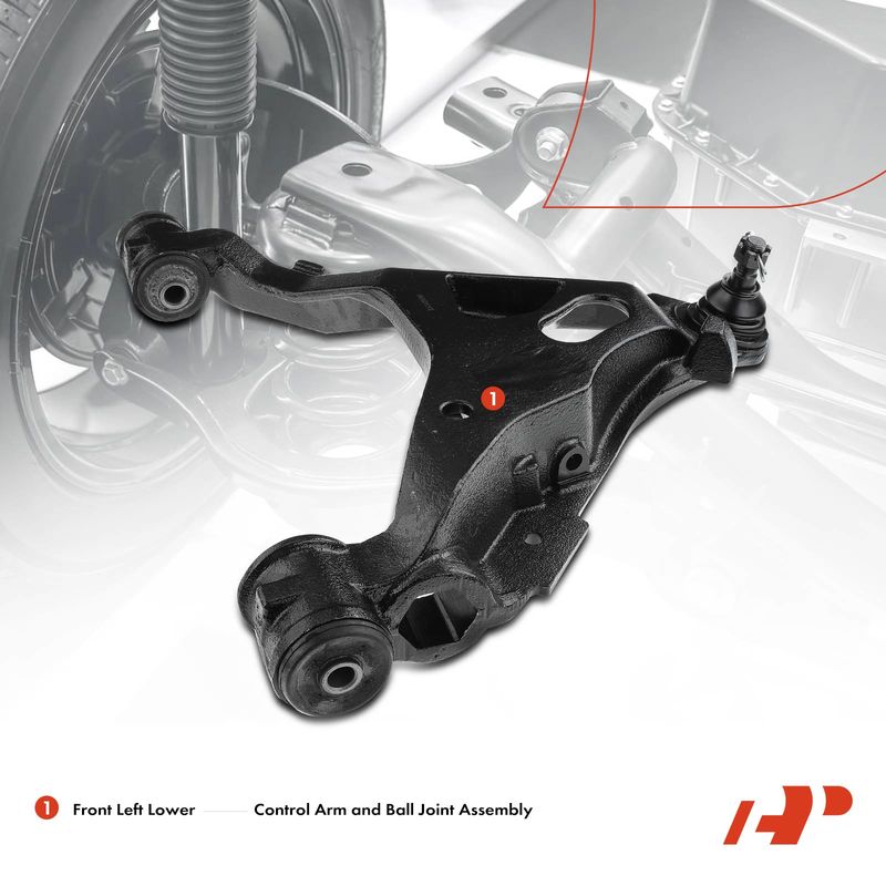 Front Left Lower Control Arm & Ball Joint Assembly for Ford F-150 Lincoln 97-04