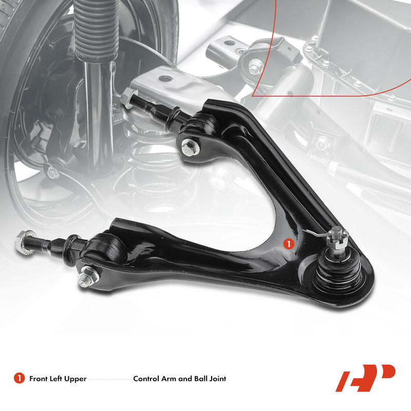 Front Left Upper Control Arm & Ball Joint for Honda Accord Odyssey Acura Isuzu