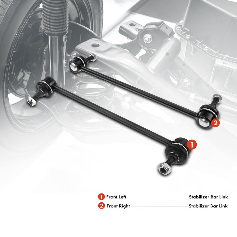 2x Front Stabilizer Bar Links for Honda Fit 2007-2008 L4 1.5L