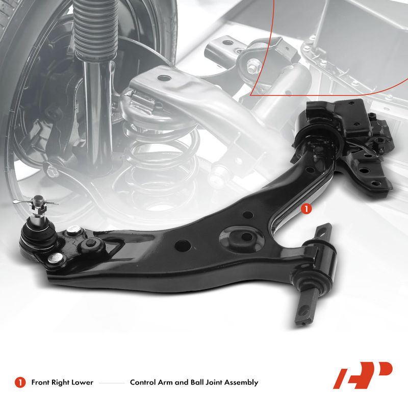 Front Right Lower Control Arm & Ball Joint Assembly for Honda CR-V 2012-2014