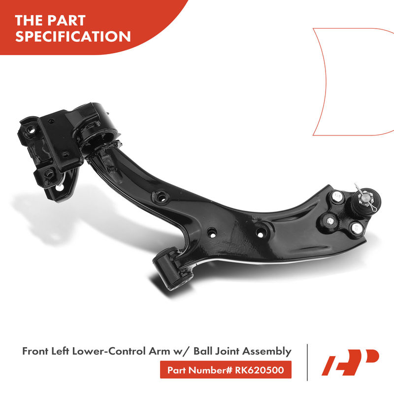 Front Left Lower Control Arms with Ball Joints Assembly for Honda CR-V 2007-2011