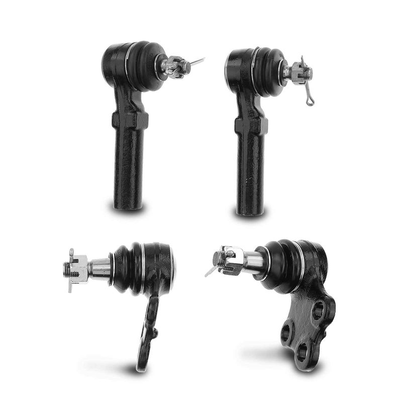 4x Outer Tie Rod End & Front Lower Ball Joint for Nissan Quest Mercury Villager