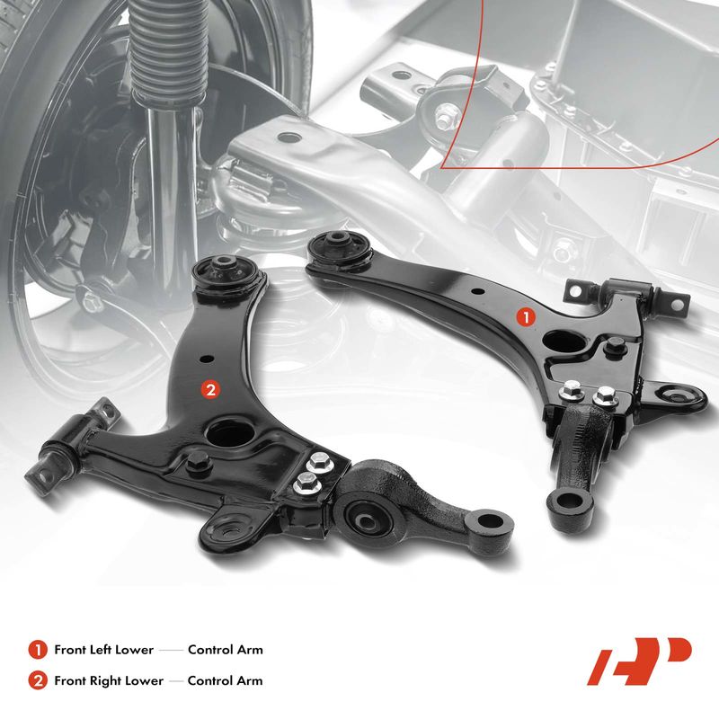 2x Front Control Arms for Hyundai Sonata XG350 02-05 Kia Magentis 01-06 Optima