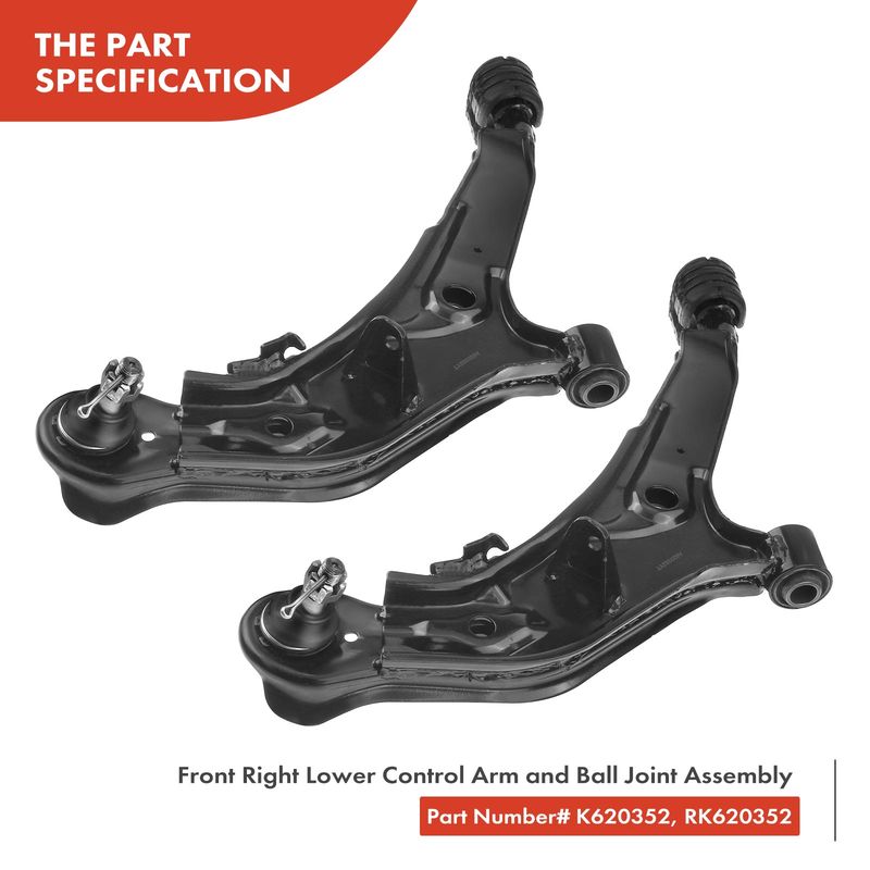 8x Front Control Arm Sway Bar Link Tie Rod End for Nissan Maxima 95-99 Infiniti