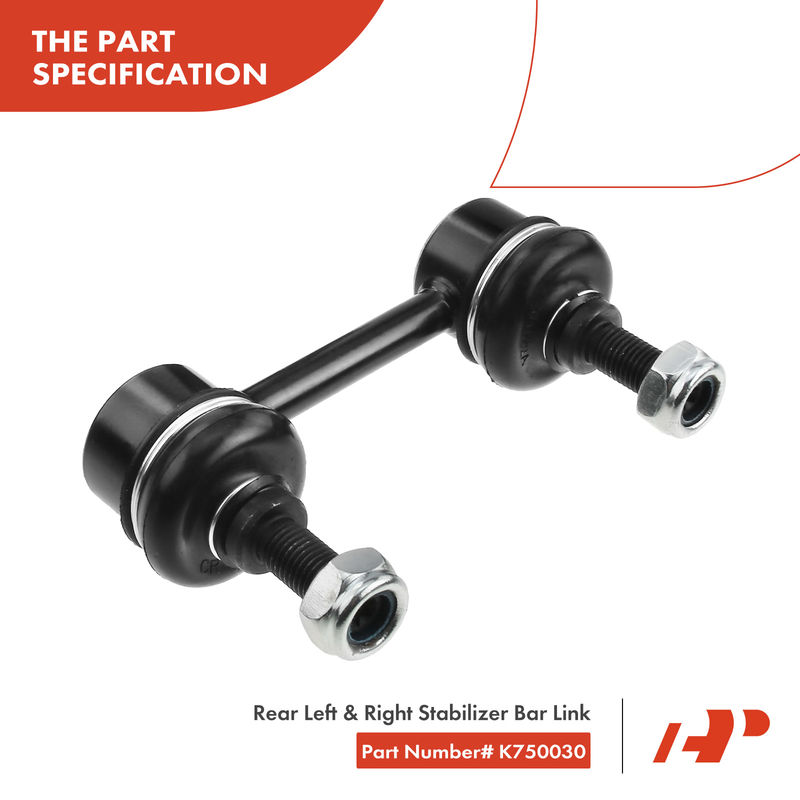 2x Rear Stabilizer Bar Links for Mitsubishi Eclipse 2006-2012 Endeavor Galant