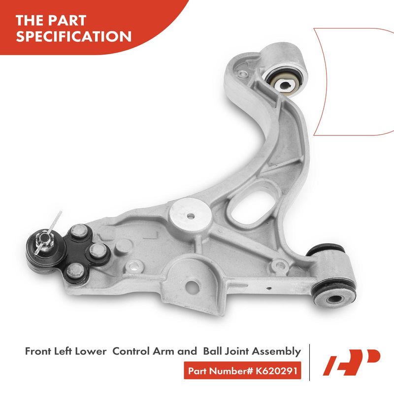 2x Front Lower Control Arm & Ball Joint Assembly for Pontiac Bonneville 00-05
