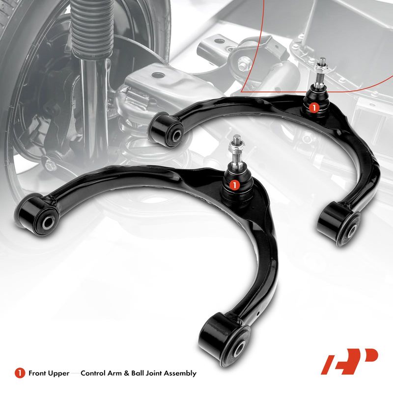 2x Front Upper Control Arm & Ball Joint for Ram 1500 11-18 Dodge Ram 1500 09-10