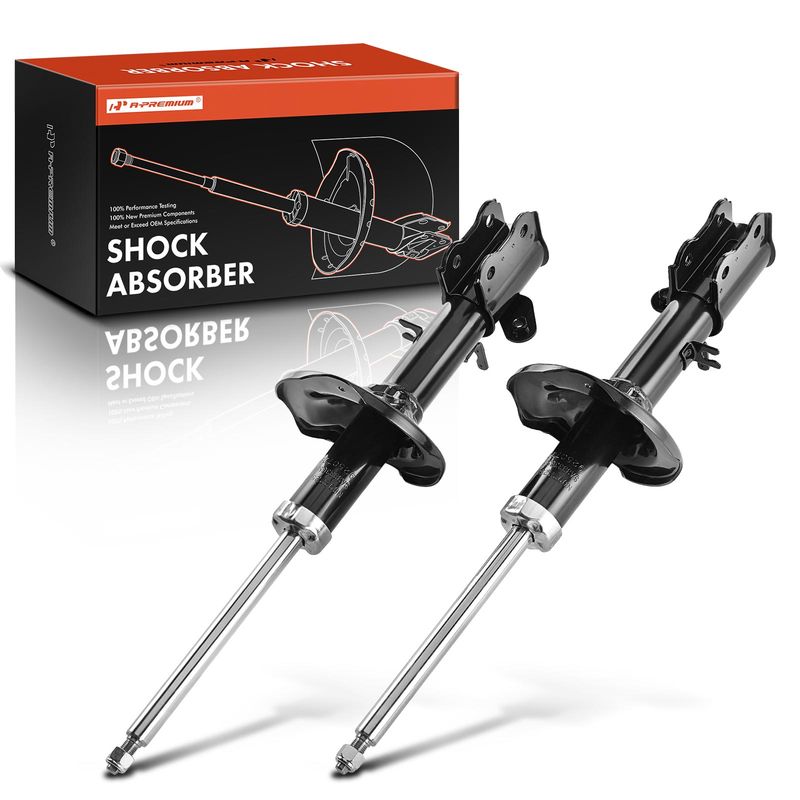 2x Rear Shock Absorber for Kia Spectra 2001 2002 2003 2004 L4 1.8L